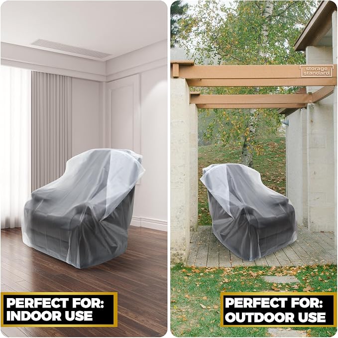 Plastic Furniture Covers for Moving Storage - Image 7