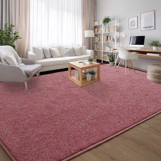 Keeko 4x6 Area Rugs for Living Room, Soft Modern Memory Foam Bedroom Rug - Image 3