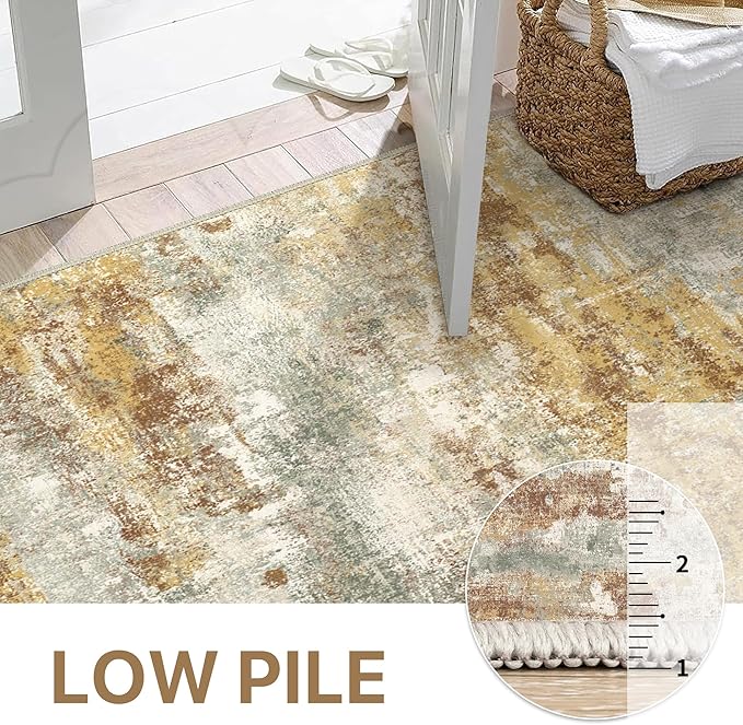 BEIMO Area Rugs 10x14 for Living Room Bedroom, Modern Abstract Machine Washable - Image 9