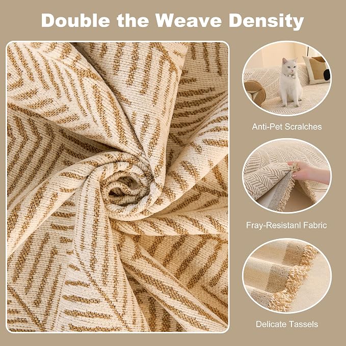 Couch Cover for Dogs Washable Sofa Cover, Sectional Couch Covers, Sofa Covers - Image 7