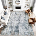 9x12 Area Rug for Living Room: Washable Abstract Soft Rugs Non Slip Modern by MXSANYOORUG