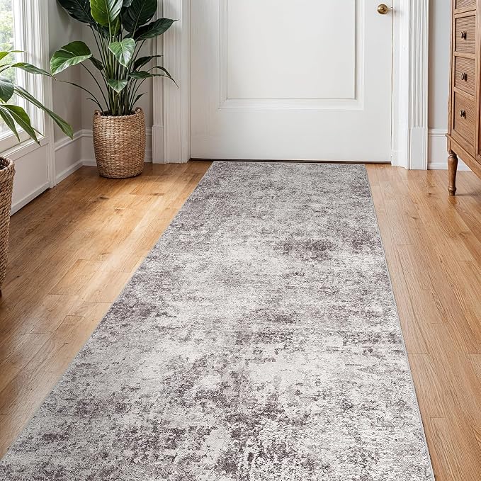 2x5 Washable Kitchen Runner Rug – Abstract Non-Slip Mat - Image 4