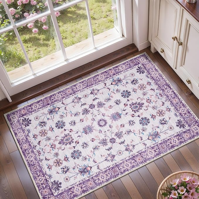 Tangsoo Small Rug 2x3 Washable Entry Rug by Tangsoo