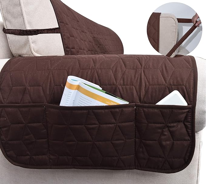 Ameritex Couch Sofa Slipcover 100% Waterproof Nonslip Quilted Furniture - Image 4
