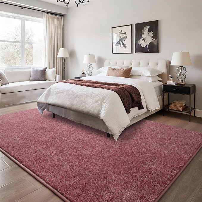 Keeko 4x6 Area Rugs for Living Room, Soft Modern Memory Foam Bedroom Rug - Image 4