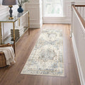 GENIMO 2x5 Runner Rugs for Hallway, Machine Washable Non Slip Vintage Rugs by GENIMO