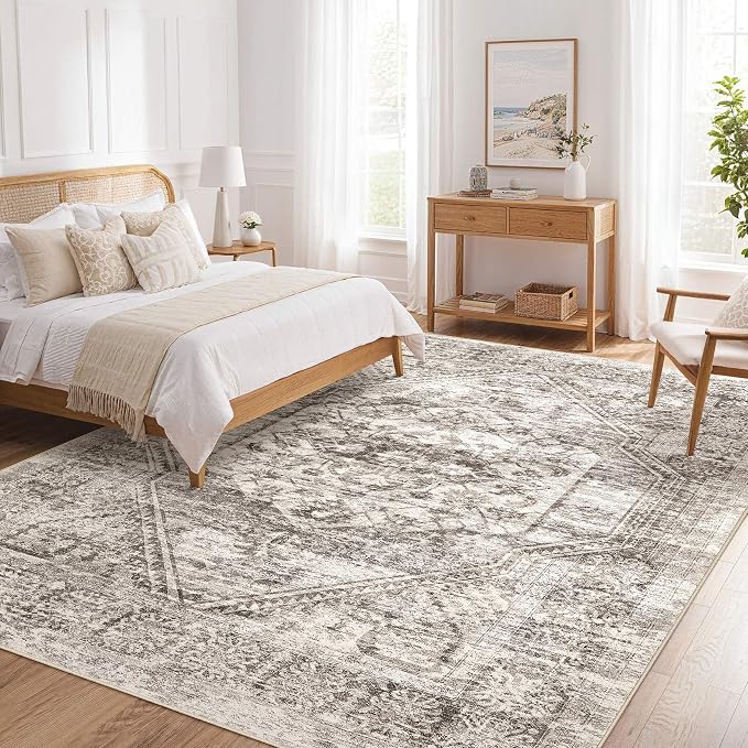 Vintage Living Room Area Rug 9x12 - Image 8