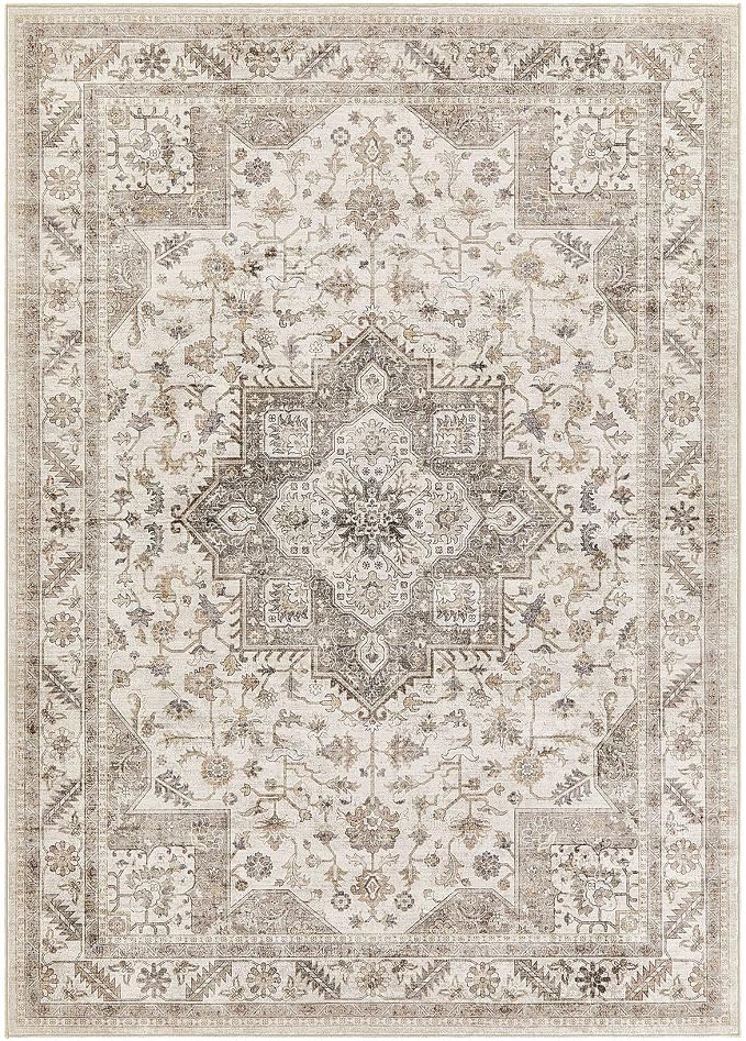 Vintage Living Room Area Rug 6x9 - Image 9