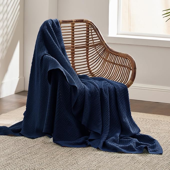 Bedsure Gentlesoft 100% Cotton Blanket Twin XL Size - Image 3