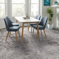 7 Square Area Rug: Washable Low Pile Carpet by Puino