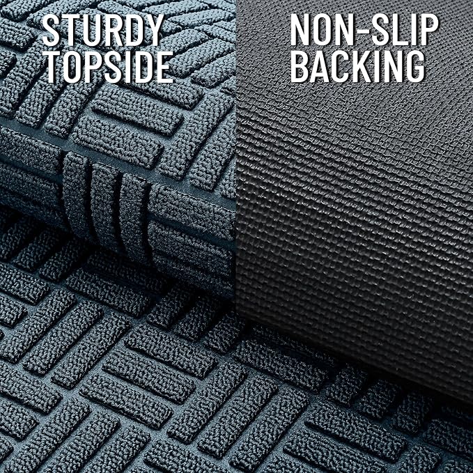 OLANLY Front Door Mat Outside Entrance 29.5x17, Heavy Duty Sturdy Natural - Image 5