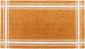 KAF Home Coir Doormat with Heavy-Duty, Weather Resistant, Non-Slip PVC Backing by KAFHome