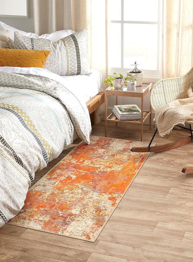 Lahome Modern Abstract Runner Rug - Image 7