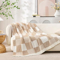 Snuggle Sac Checkered Blanket, 50x70 inches by SnuggleSac