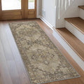 GENIMO 2x6 Runner Rugs for Hallway, Machine Washable Non Slip Vintage Rugs by GENIMO