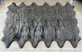 Free Shape Luxury Soft Fluffy Shag Area Rug Duo Decto 12 Pelts 6'x12', 180x360cm by LAMBZYRUGS