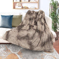 Tuddrom Decorative Extra Soft Faux Fur Blanket Queen Size 80" x 90", Solid by Tuddrom