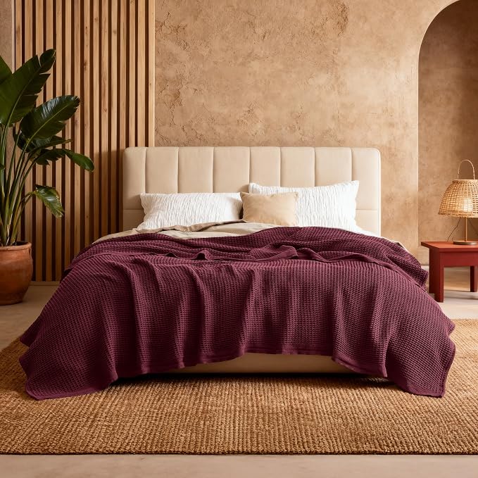 Bedsure Gentlesoft 100% Cotton Blanket King Size - Image 3