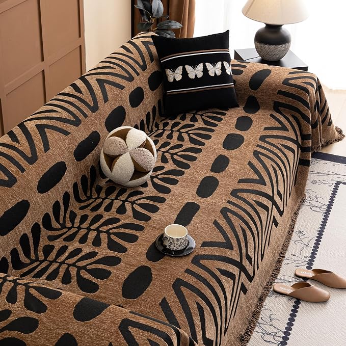VClife Couch Cover Bohemian Morroccan Sofa Cover Washable Sofa Slipcover - Image 7