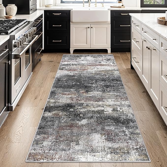 Runner Rug for Hallway Kitchen 2x10 Machine Washable Runners Rug for Entryway - Image 4
