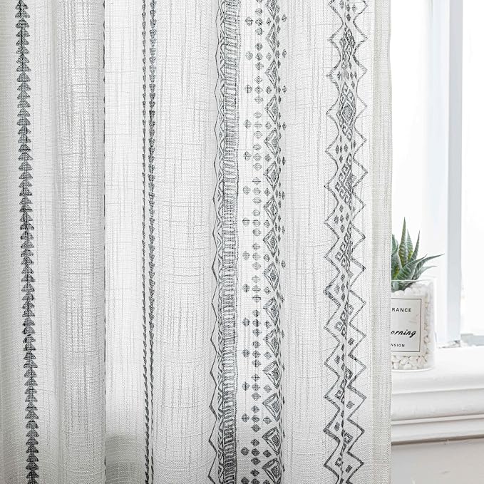 MEETSKY Curtains 63 Inches Long - Image 7