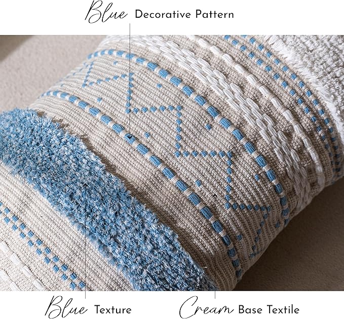 BlissBlush 14x36 Lumbar Pillow Cover - Image 5