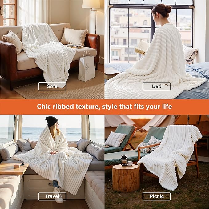 Bedsure GentleSoft Twin XL Blanket - Image 4
