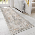 GENIMO Runner Rug 2x6 Non Slip Machine Washable Vintage Hallway Runner Rug by GENIMO