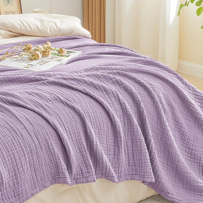 EMME Cotton Muslin Blanket King Size - Image 6