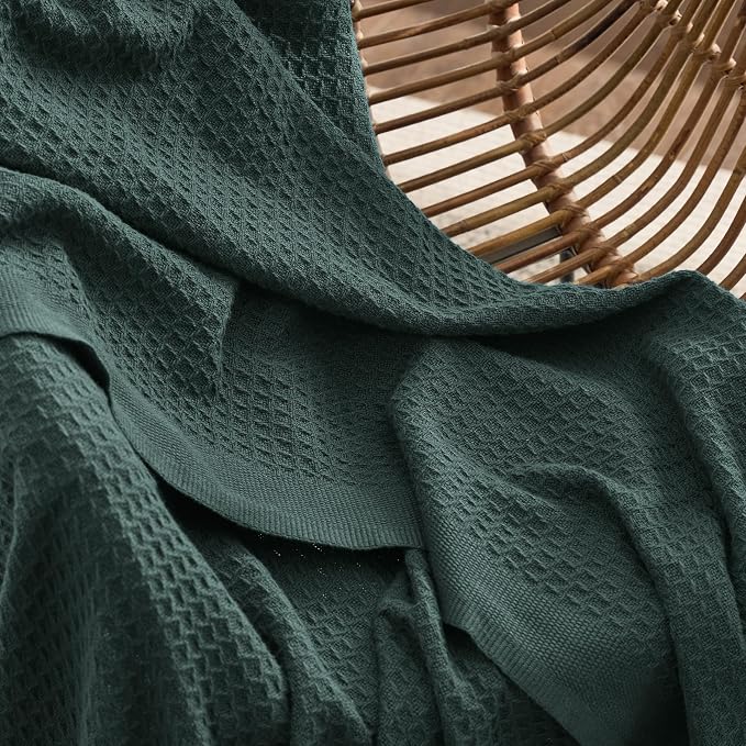 Bedsure Gentlesoft 100% Cotton Throw Blanket - Image 4