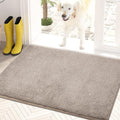PURRUGS Dirt Trapping Door Mat 24" x 35.5", Non-Slip Machine Washable Entryway by PURRUGS