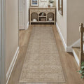 PureCozy 2x8 Light Brown Area Rug Runners by PureCozy