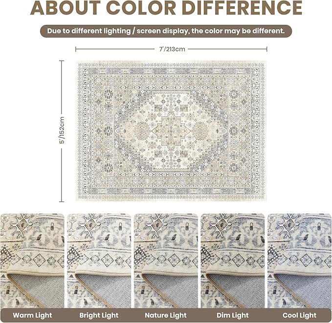 zesthome 5x7 Area Rugs - Image 2