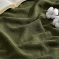 Bedsure GentleSoft 100% Cotton Large Blanket Oversized King by BEDSURE