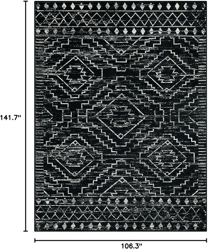 Wonnitar Moroccan 9x12 Area Rug - Image 2