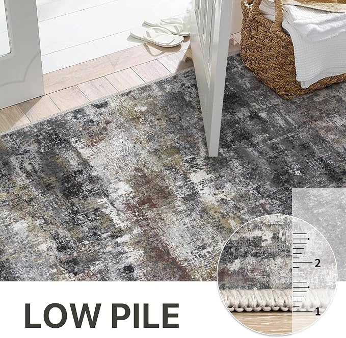 Runner Rug for Hallway Kitchen 2x7 Machine Washable Runners Rug for Entryway - Image 8