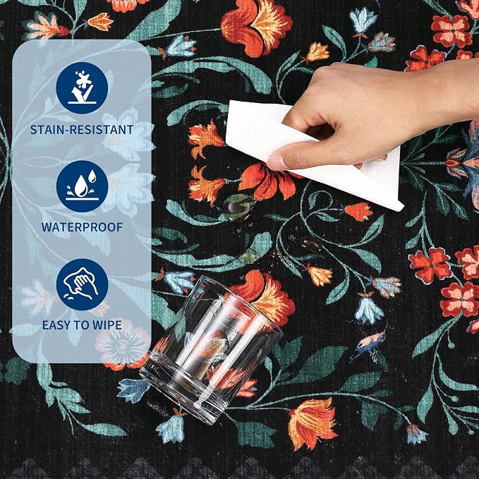 GarveeHome Washable Rug 8x10 Area Rugs - Image 7