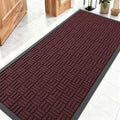 OLANLY Front Door Mat Outside Entrance 59x23, Heavy Duty Sturdy Natural Rubber by OLANLY