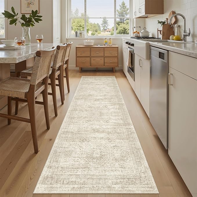 Runner Rug 2'x8' Washable Non-Slip Runner Rugs by Soalmost