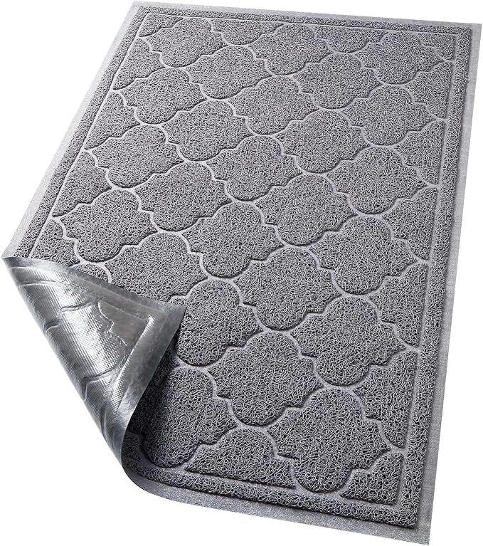 LuxStep Door Mat Large 24x36 Inch Indoor Outdoor Doormat, Non-Slip Low-Profile by LuxStep