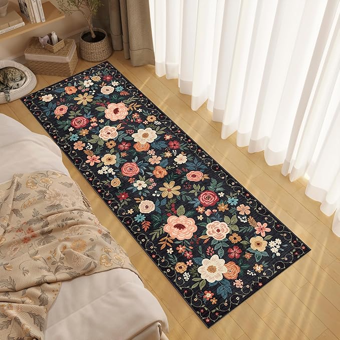 DUKINO 2x6 Runner Rug for Hallway, Washable Kitchen Runner Rug - Image 2