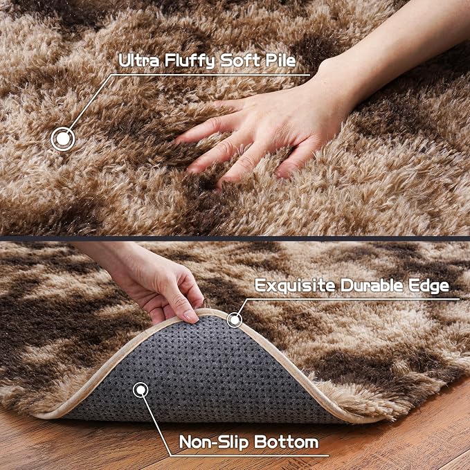 Pionblank 9x12 Area Rug, Large Area Rug - Image 8