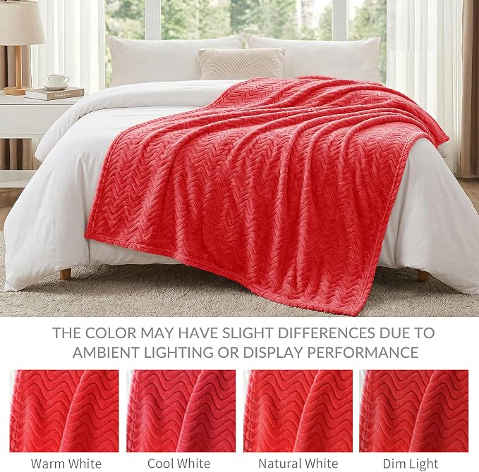 Exclusivo Mezcla Soft Fleece Throw Blanket - Image 5