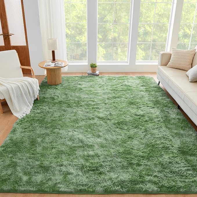 Litanika 3x5 Fluffy Shag Faux Fur Area Rug by Litanika