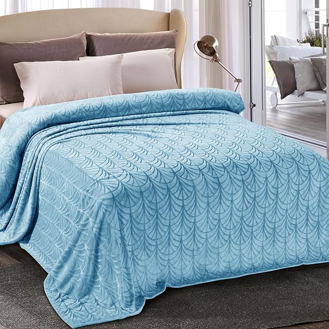Whale Flotilla Flannel Fleece Twin Size Blanket by WHALEFLOTILLA
