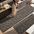 Kitchen Rugs Sets of 2-Non Slip Kitchen Mats by BSICPRO