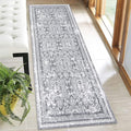 Vaukki Hallway Runner Rug, Vintage Shaggy Soft Laundry Rug 2' x 6', Non Slip by Vaukki