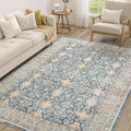 Vintage Living Room Area Rug 5x8 by COTILED