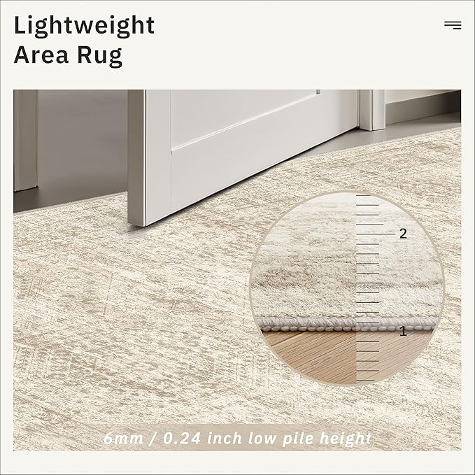 Runner Rug 3x6 Washable Non-Slip Kitchen Runner Rugs - Image 7