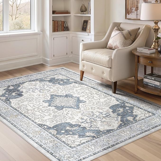 cotiled 4x6 Area Rugs Large Washable Rugs by COTILED